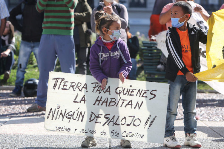 Fucvam exige mesa de negociación urgente con el gobierno por desalojos en Santa Catalina