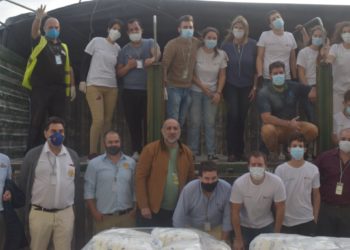 Donación de 17.000kg de harina por parte de la cooperativa Molino Florida para ser distribuido