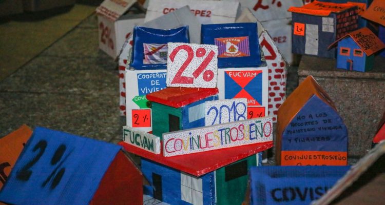 Fucvam reclama por préstamo de 22 cooperativas que involucran a mil familias