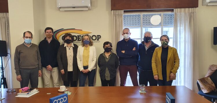 Cudecoop se reunió con Laura Raffo