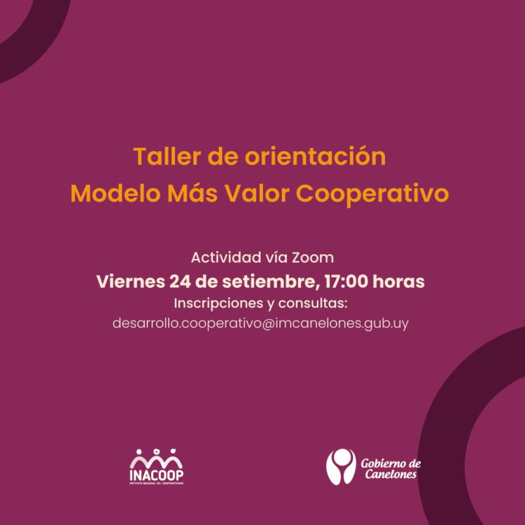 Taller Más Valor Cooperativo