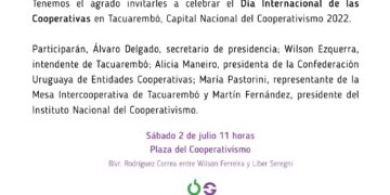 Día de las Cooperativas 2022 – Tacuarembó