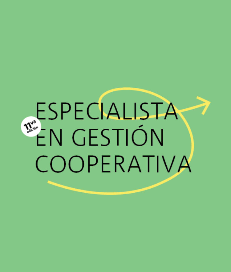 Especialización en Gestión Cooperativa