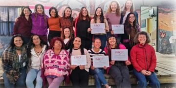 Cooperativa de mujeres en formación con FUCC